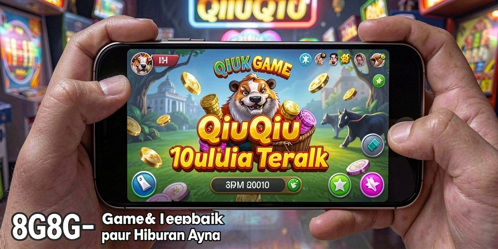 Screenshot gameplay QiuQiu yang seru di 8G8G.