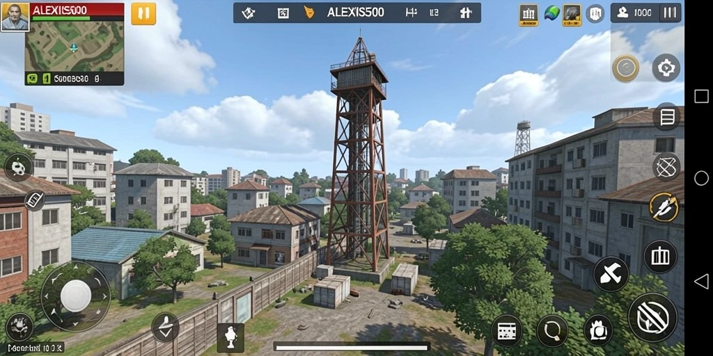 Tampilan gameplay menara pertahanan yang strategis dan menarik.