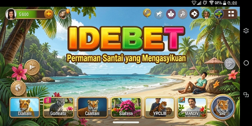 Gameplay IDEBET yang seru dan menghibur dalam setiap level.