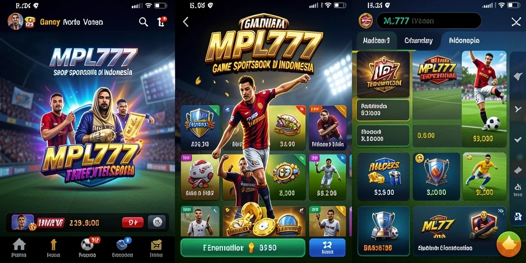 Gameplay menarik dari aplikasi Sportsbook MPL777 dengan taruhan yang menantang.