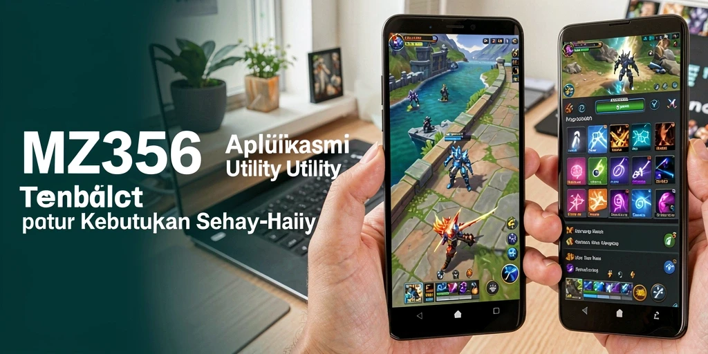 Tampilan antarmuka MZ356 dengan alat Utility yang lengkap.