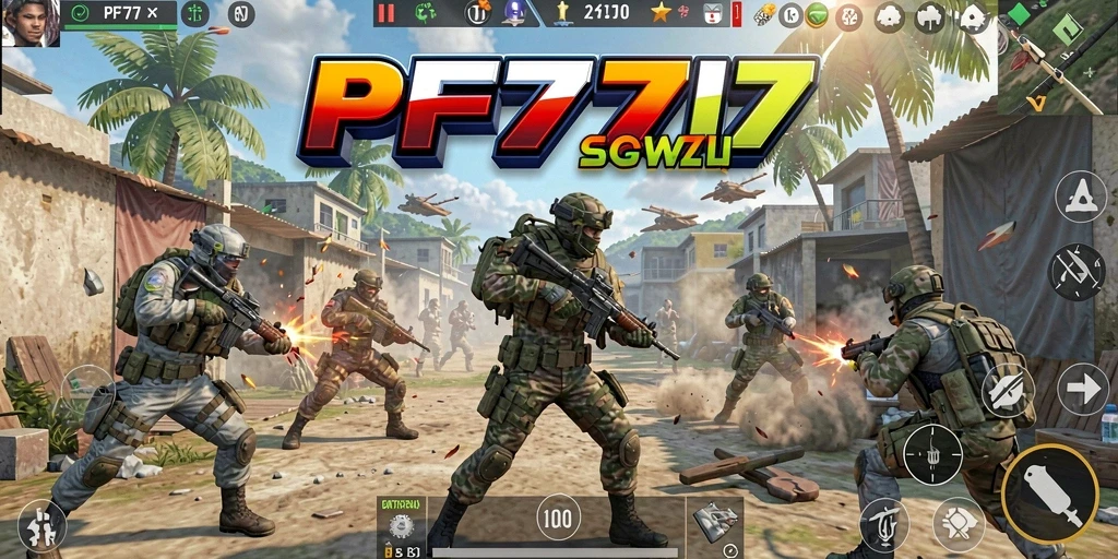 Tampilan gameplay seru dalam PF777 yang mendebarkan.