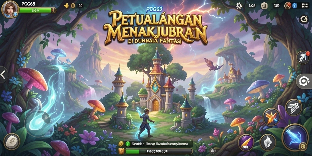 Gameplay PGG68 yang menegangkan dan penuh warna.