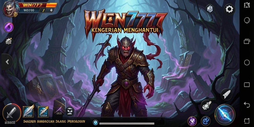 Gameplay WIN777 menunjukkan suasana horor yang mencekam.